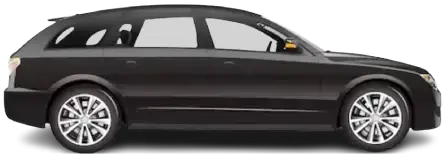 Estate car - 4 passengers and 2 luggage capacity