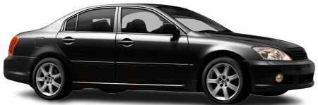 Saloon car - 4 passengers and 2 luggage capacity